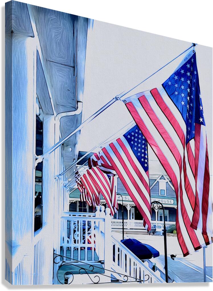 Flags Canvas Print