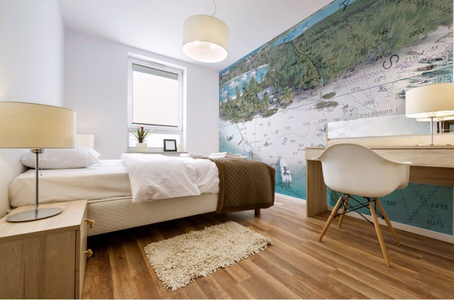 Exuma Bahamas Mural print