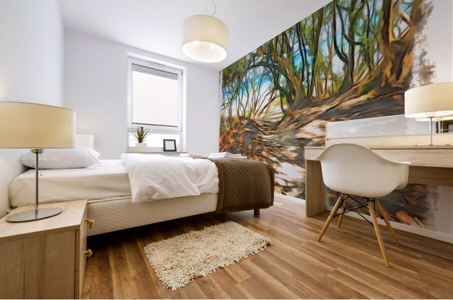 Beach Access 40 Mural print
