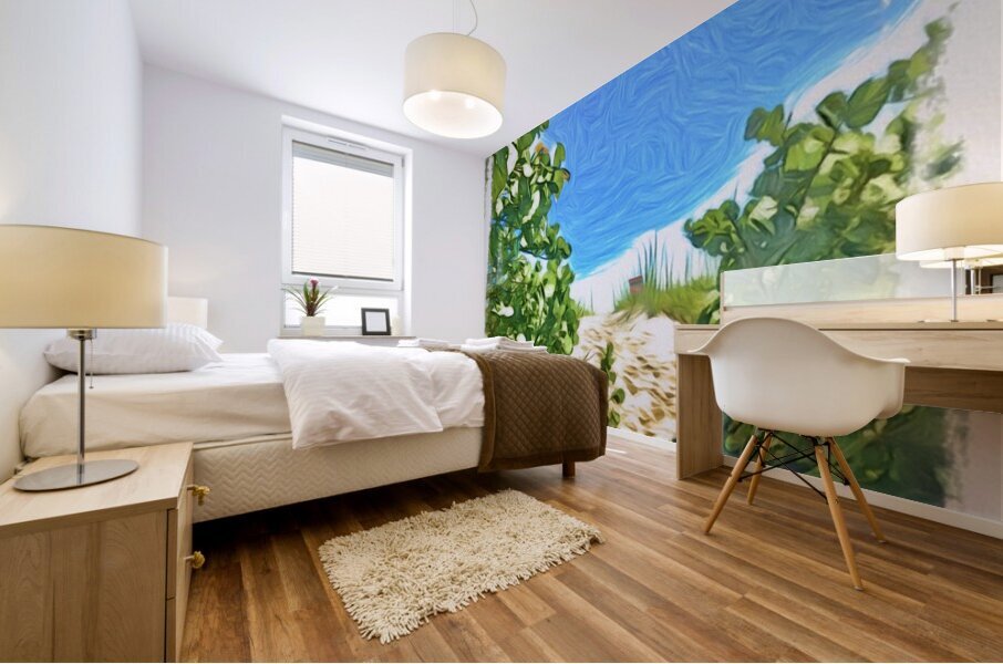 Beach Access  71 Mural print