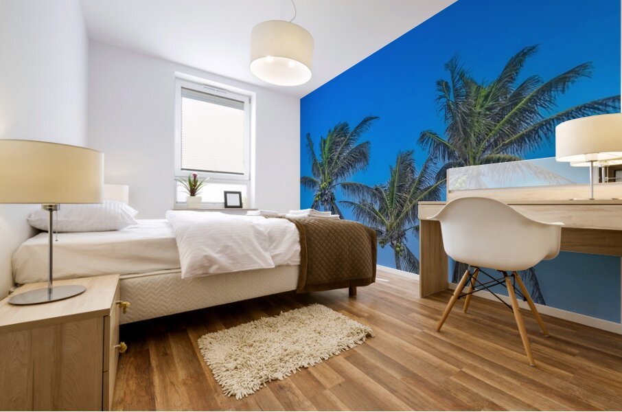 Palms Mural print