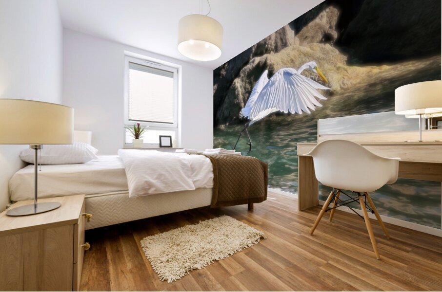 EGRET2 Mural print