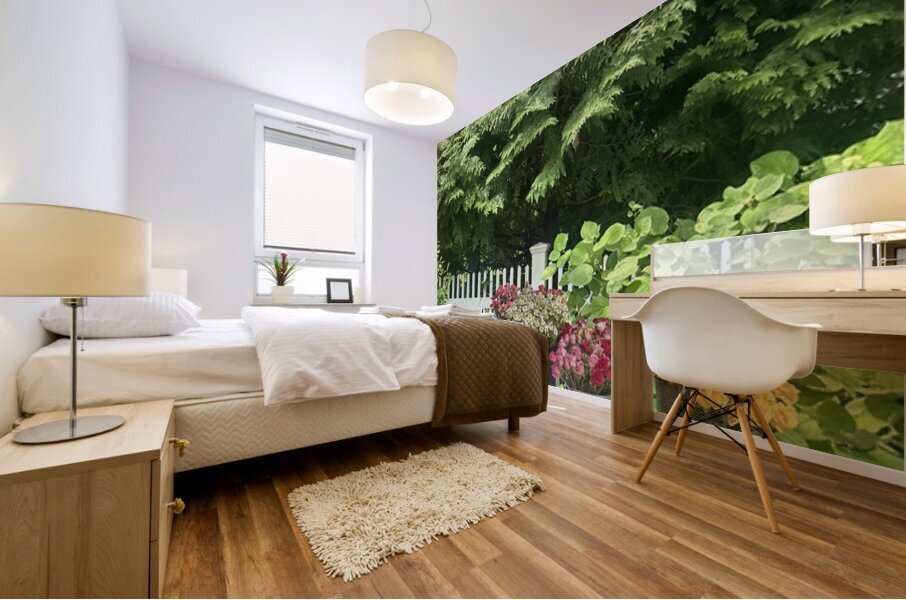 Flower Bar 2 Mural print