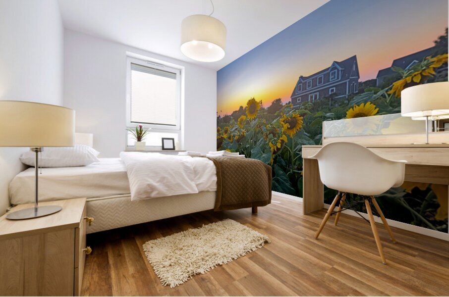 Sun Flowers Mural print