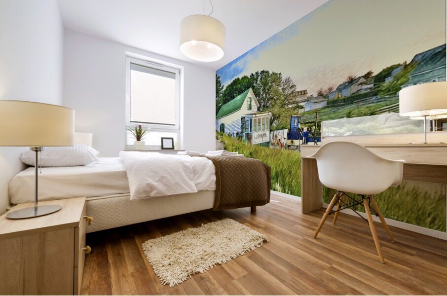 Lightburne Mural print