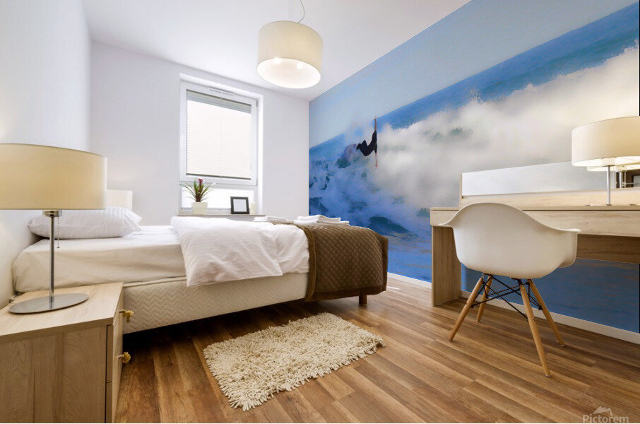 Surfer Mural print