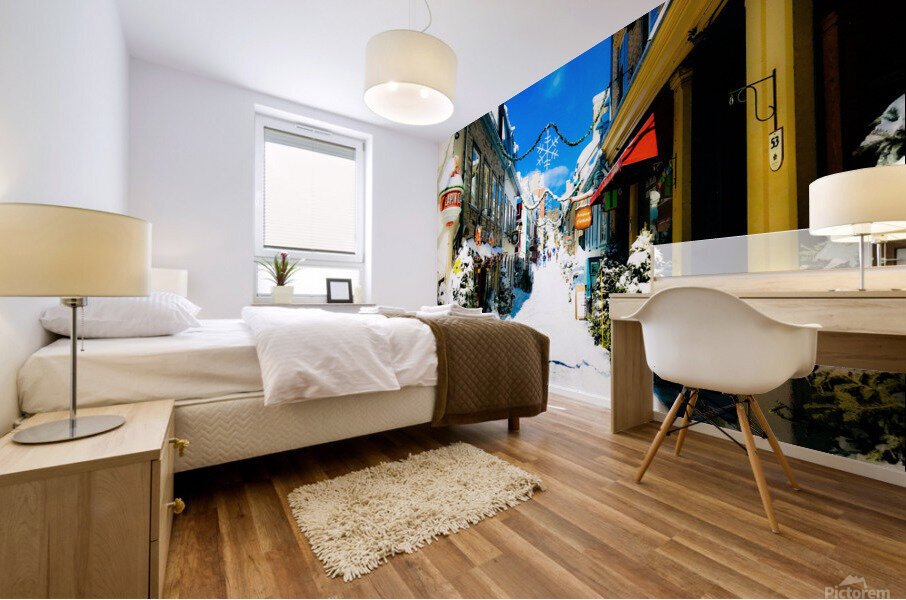 Old Quebec II Mural print