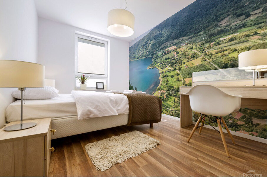 Lake Nemi Mural print