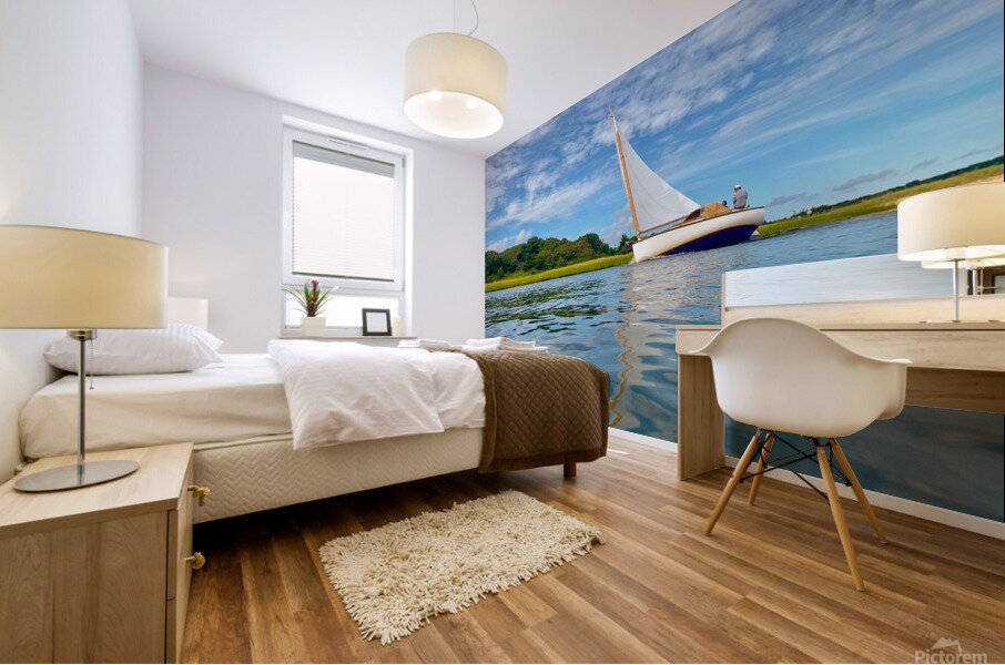 Sail Reflection Mural print