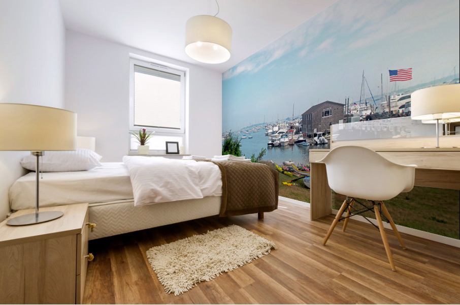 New Harbor BI Mural print