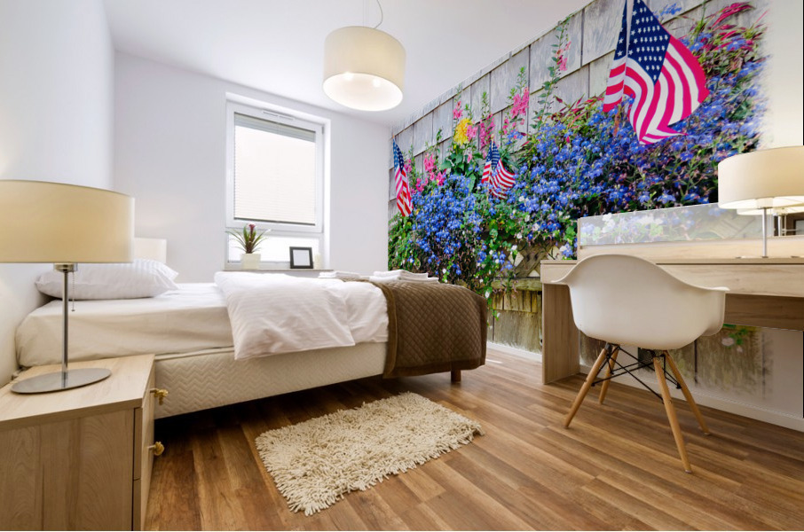Flower Box Mural print