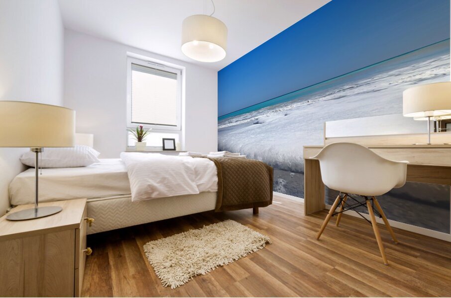 Beach Foam  Mural print