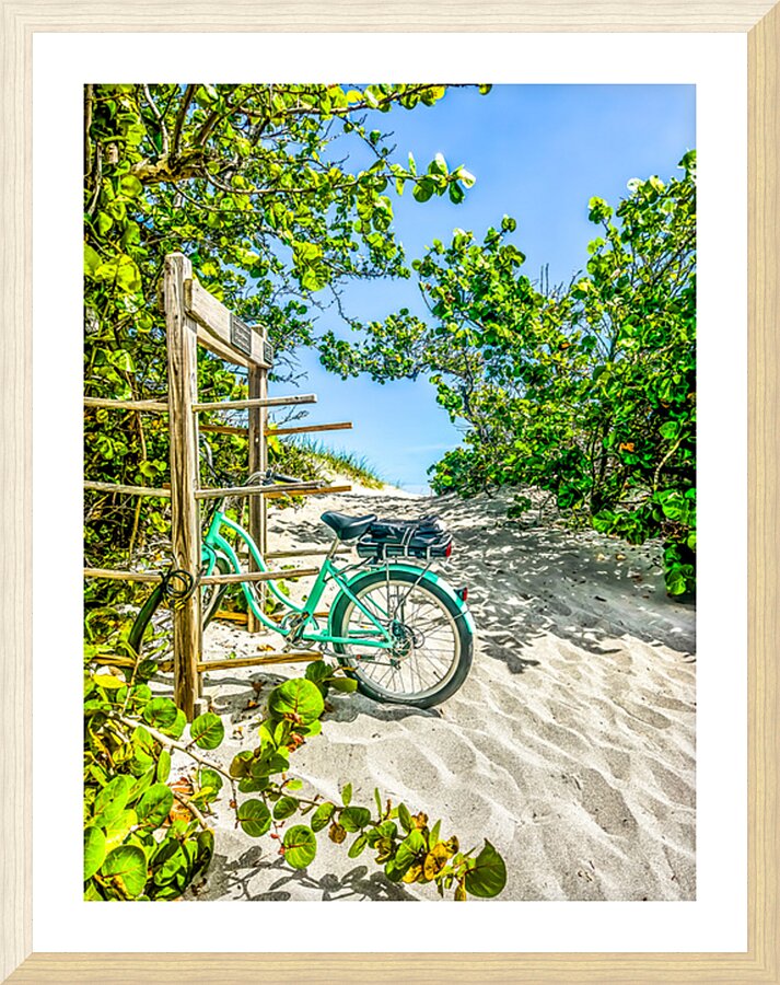 Beach Access   69 Picture Frame print