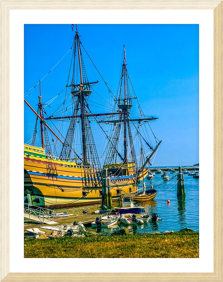 Woods Hole Picture Frame print