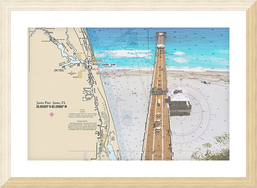 Juno Pier III Picture Frame print