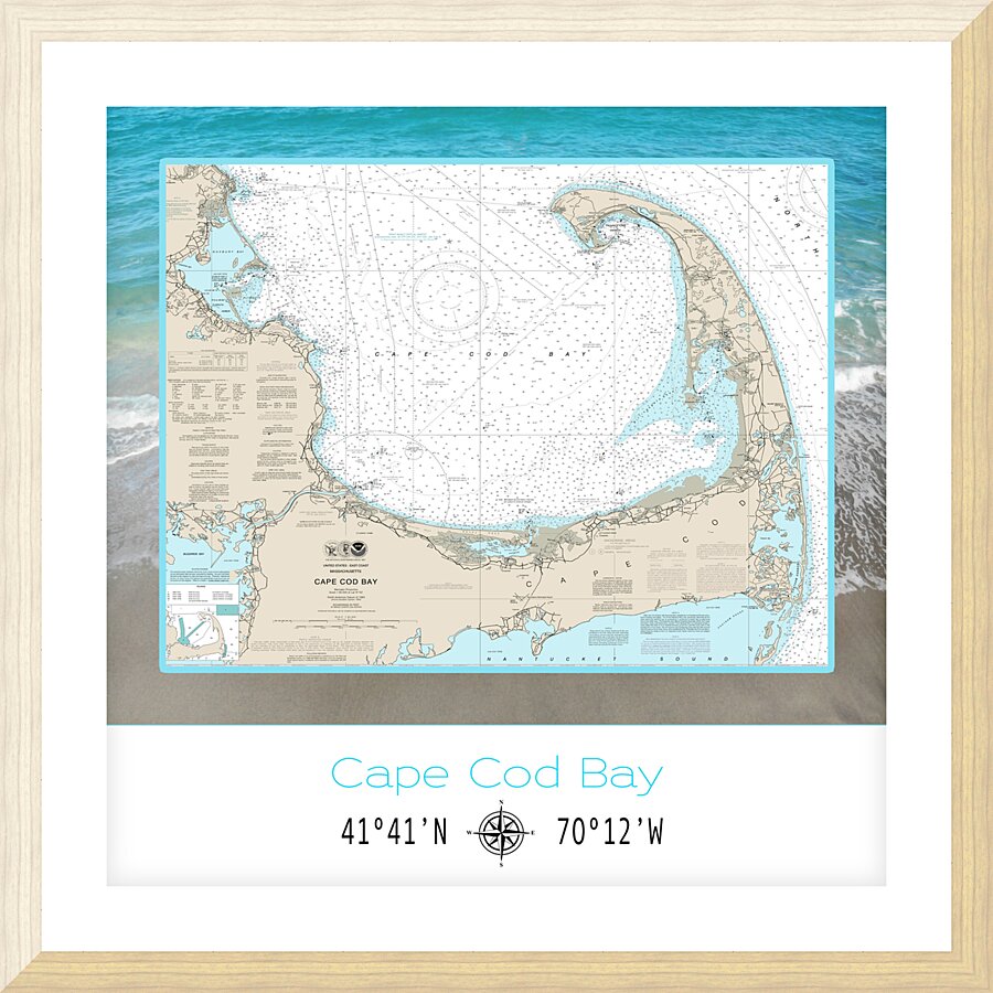 Cape Cod Bay I Picture Frame print