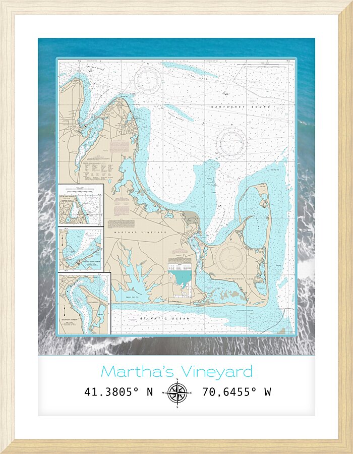 Marthas Vineyard VI Picture Frame print