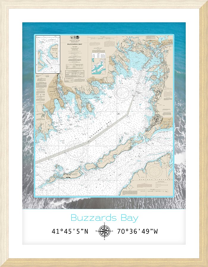 Buzzards Bay MA 1 Picture Frame print