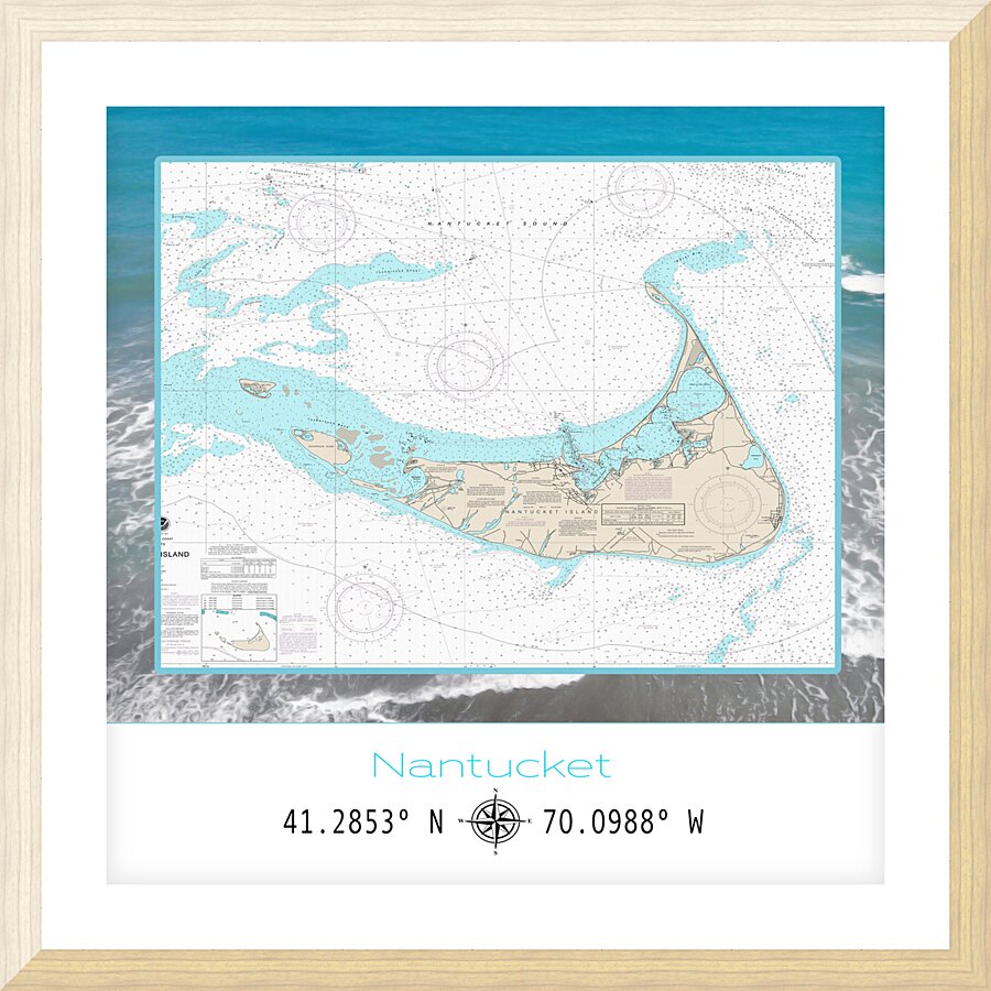 Nantucket MA II Picture Frame print