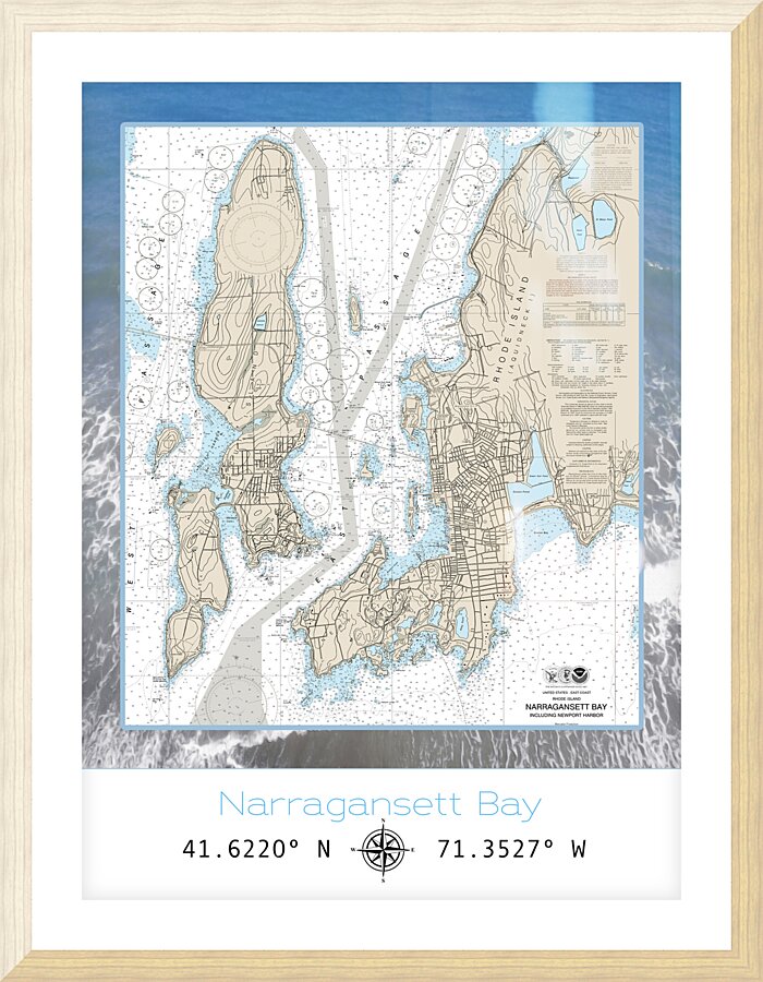 Narragansett Bay II Picture Frame print