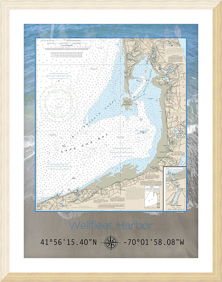 Wellfleet MA  Picture Frame print