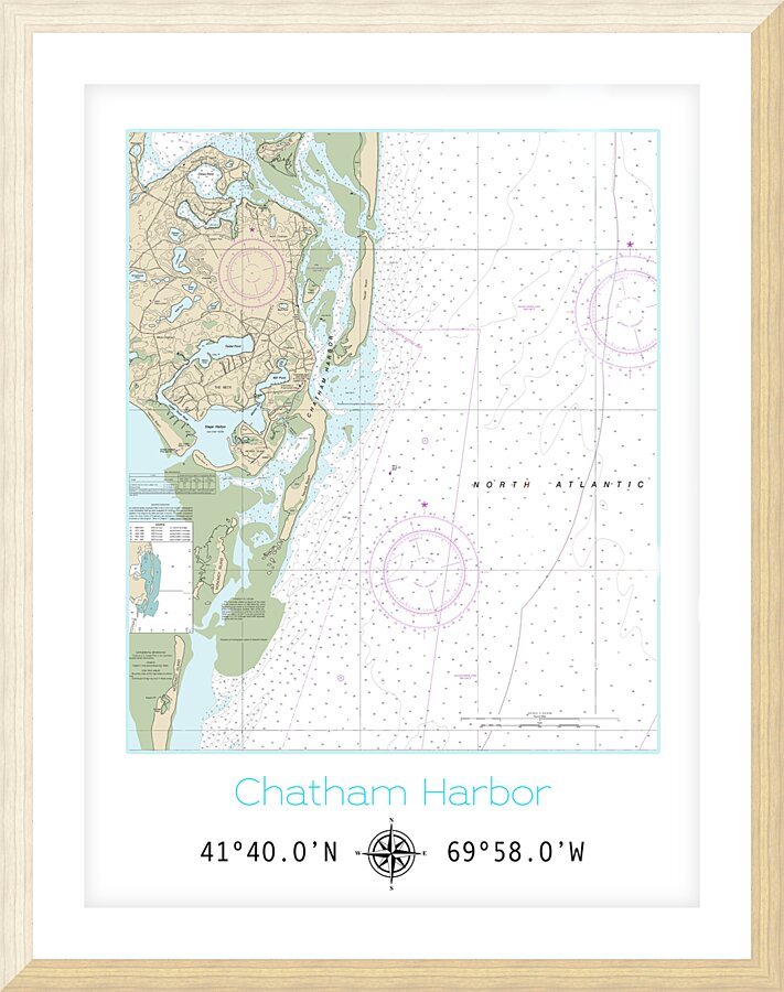 Chatham Harbor Picture Frame print