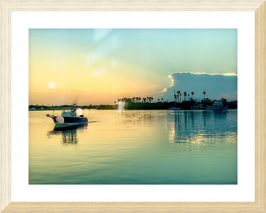 NSB Sunrise V Picture Frame print