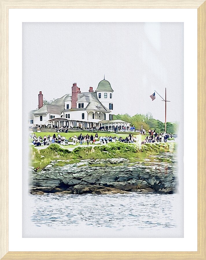 Castle Hill I SK Picture Frame print