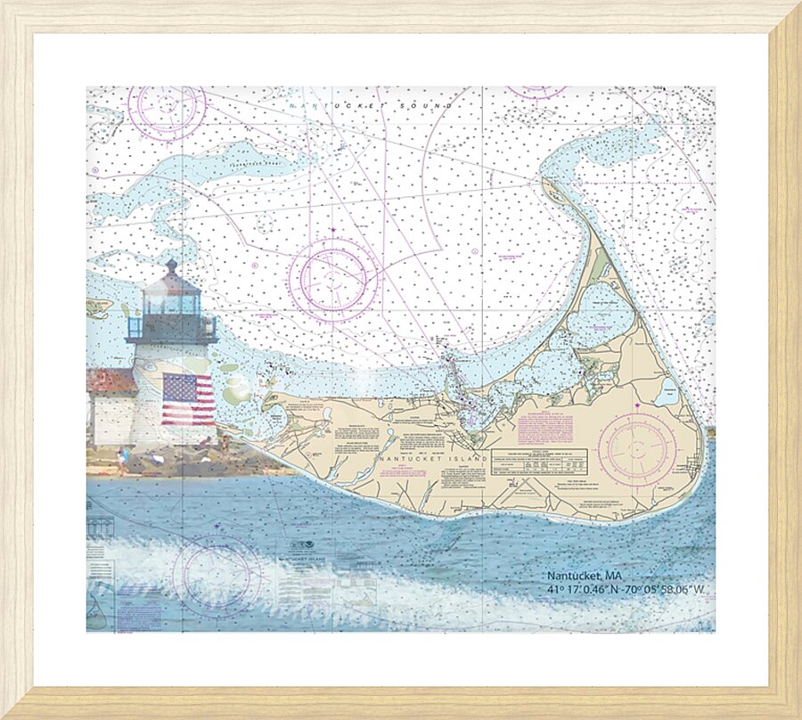 Nantucket 1 Picture Frame print
