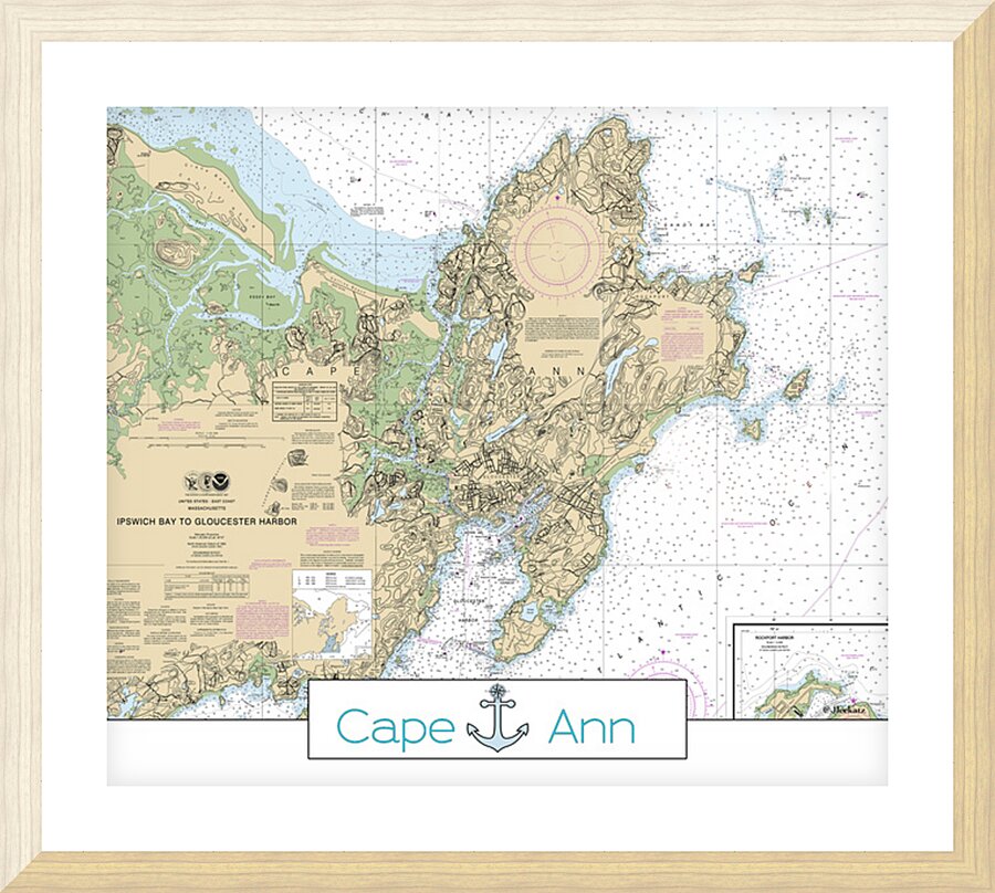 Cape Ann Picture Frame print