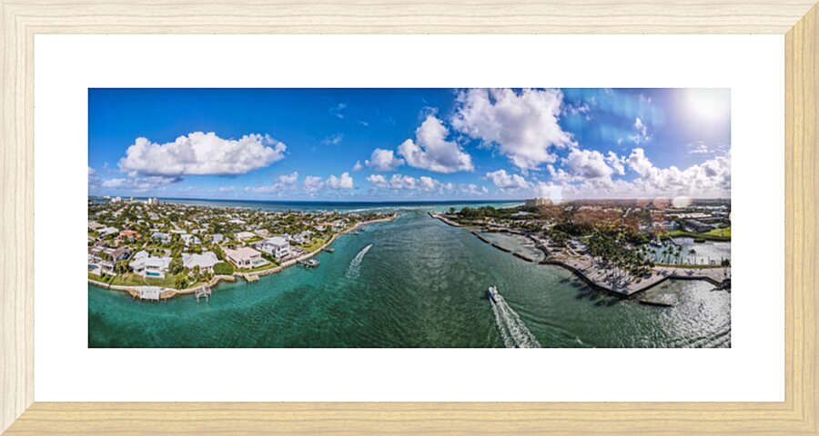 Jupiter Inlet Picture Frame print