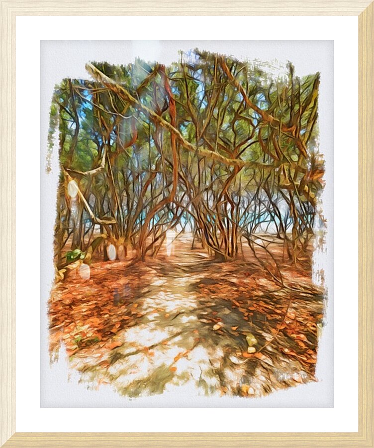 Beach Access 44 Picture Frame print
