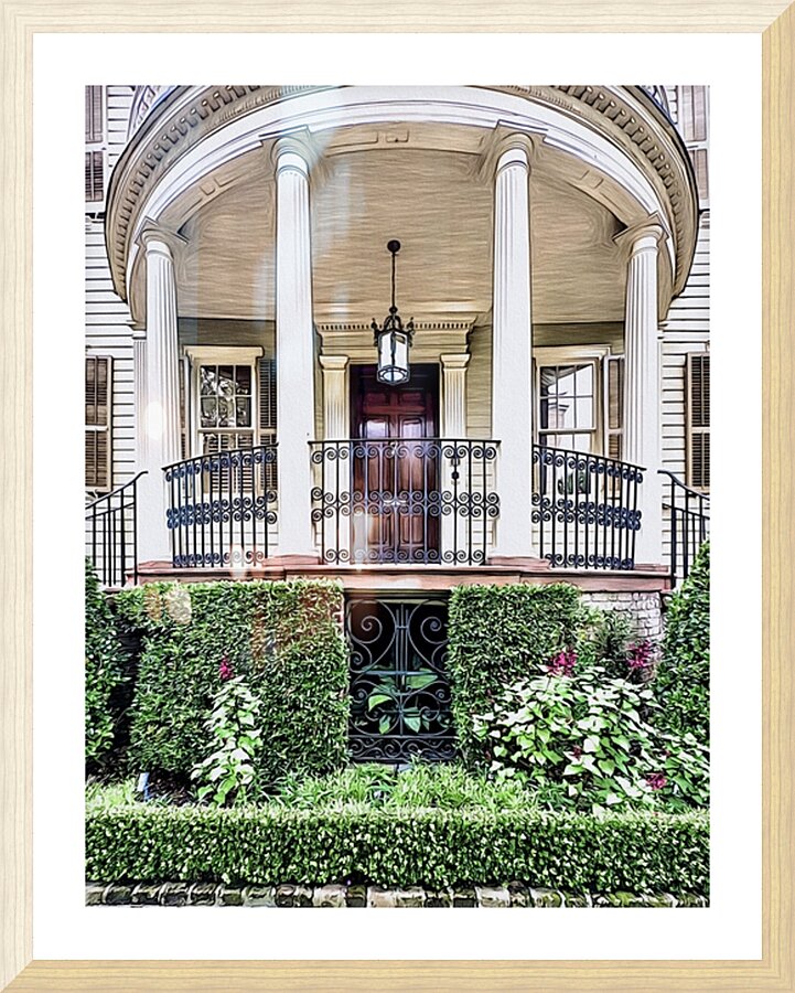 Charleston 15 53 Picture Frame print