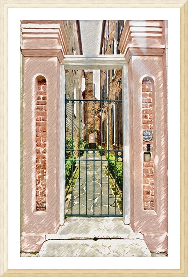 Charleston 08 Picture Frame print