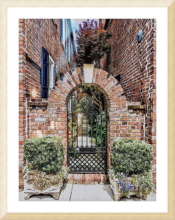 Charleston 39 Picture Frame print