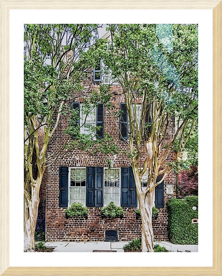 Charleston 06 Picture Frame print