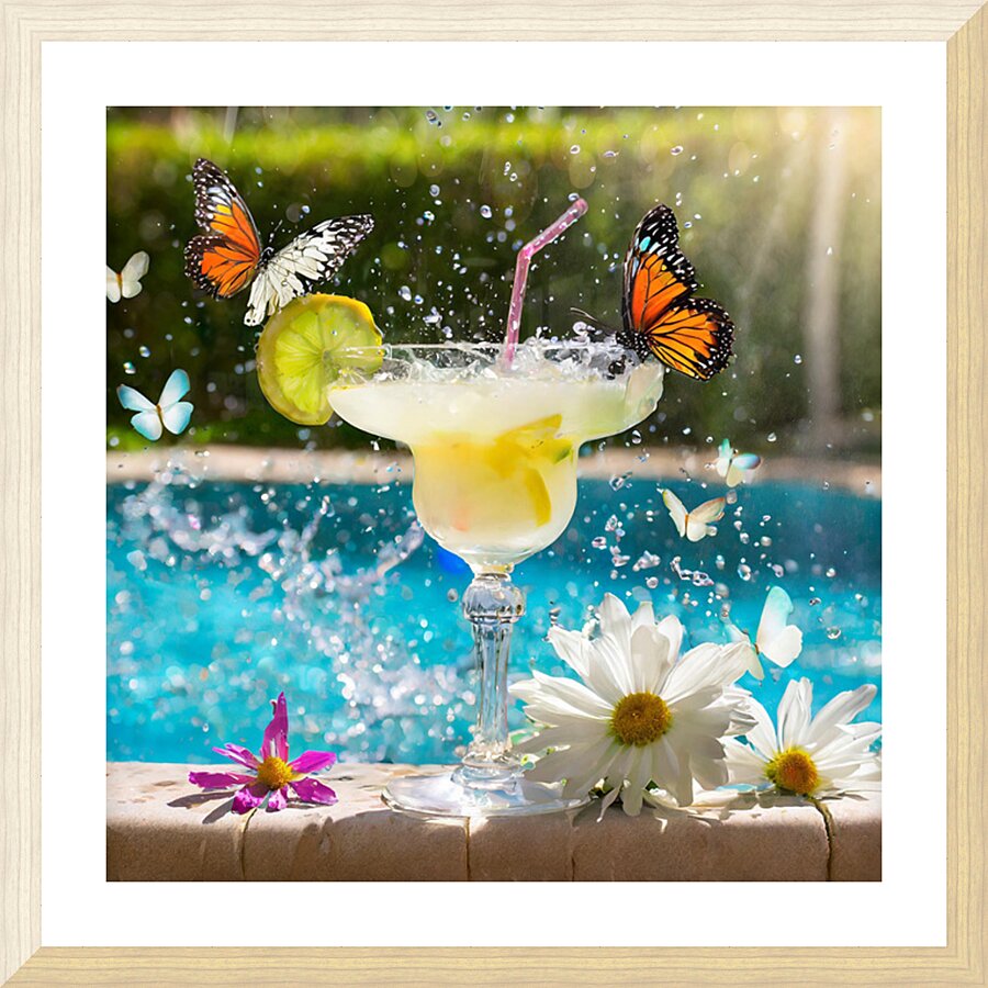 Margarita  Picture Frame print