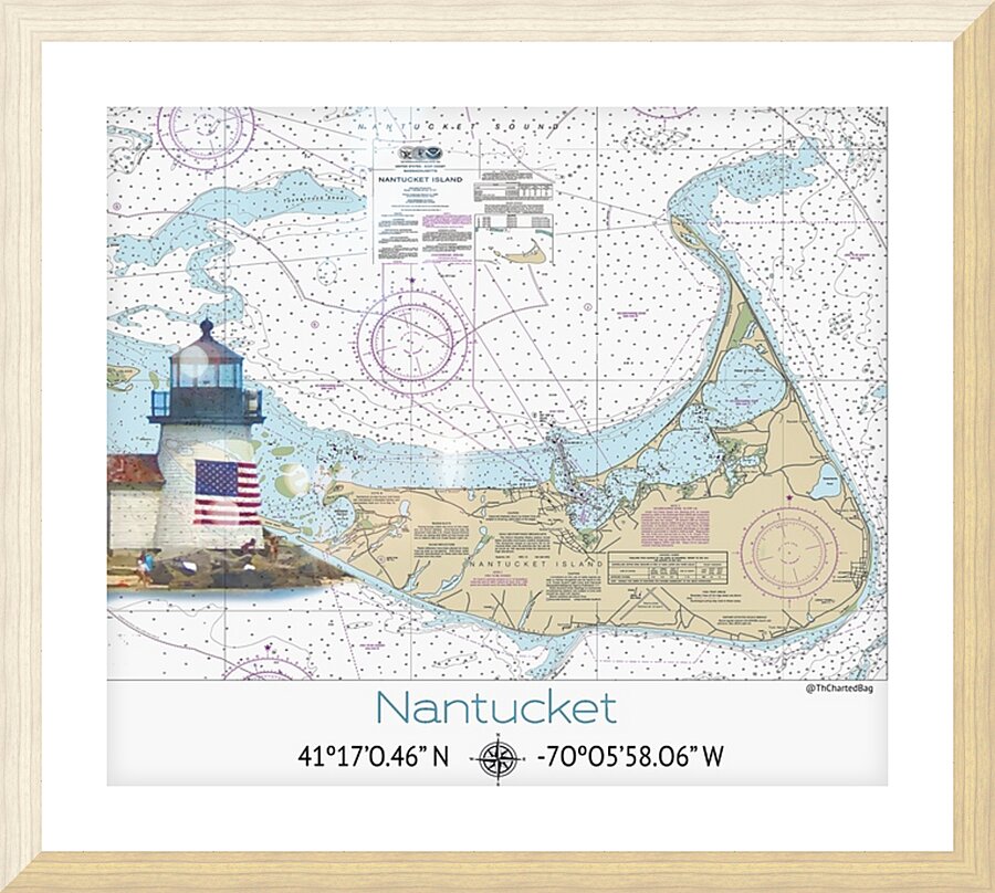Nantucket CC Picture Frame print