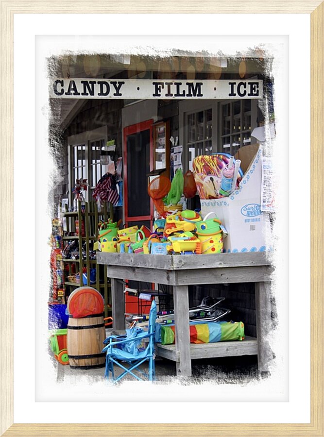 Menemsha Candy Picture Frame print