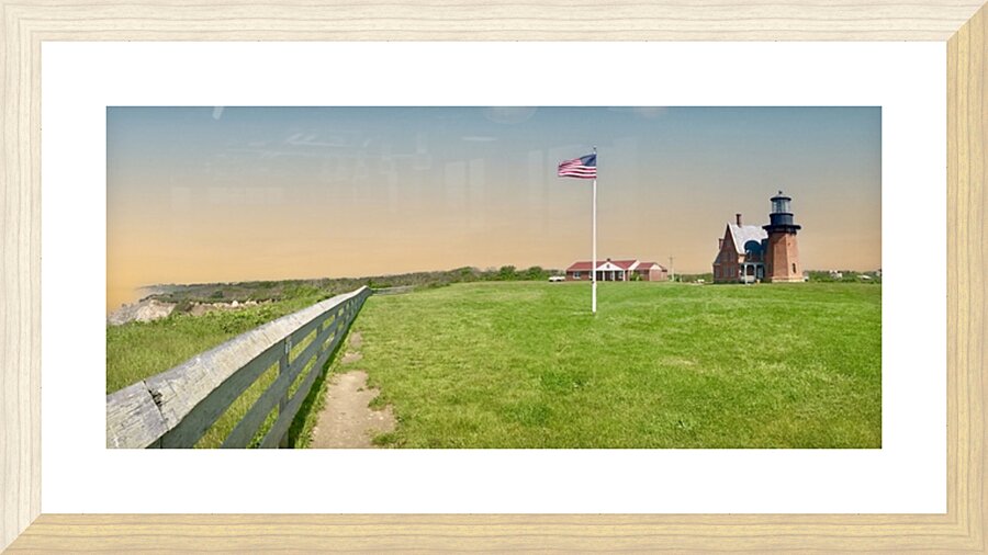 Southeast Light Picture Frame print