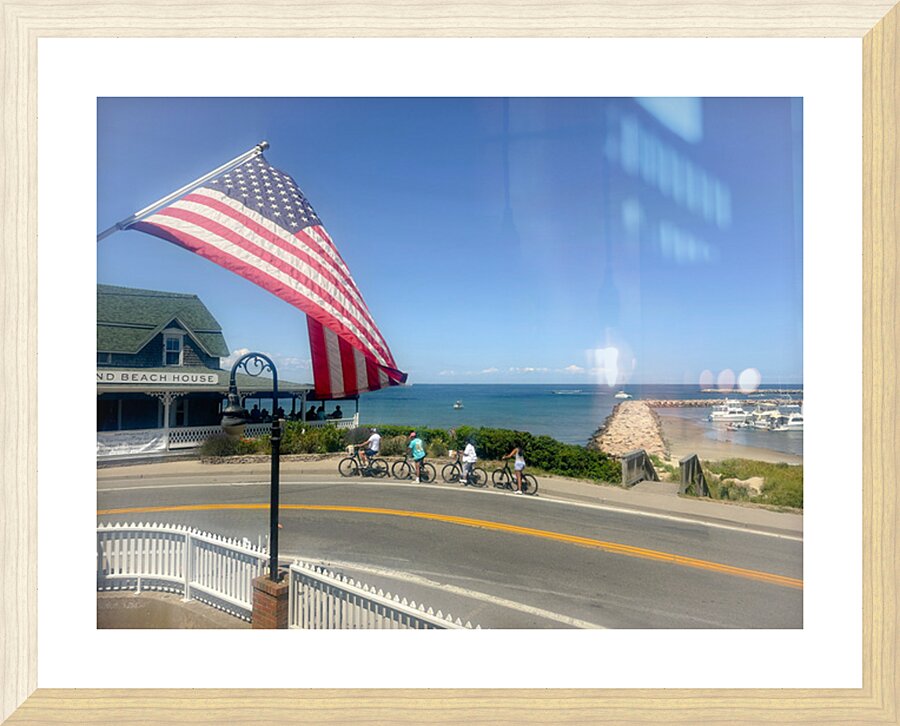 Ocean Front Impression et Cadre photo