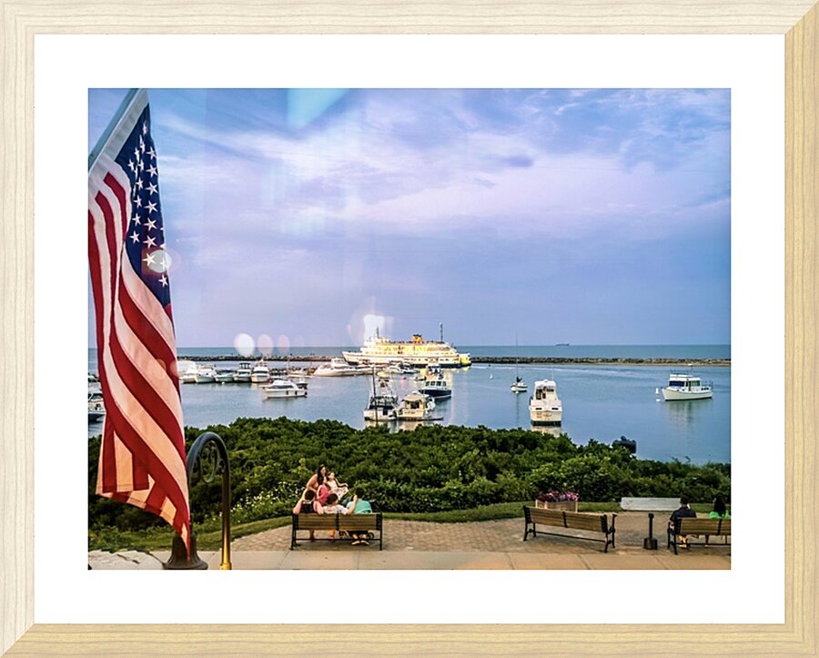 Water Front Picture Frame print