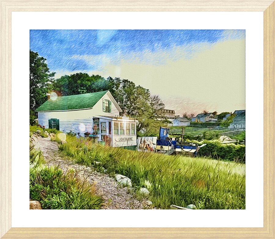 Lightburne Picture Frame print