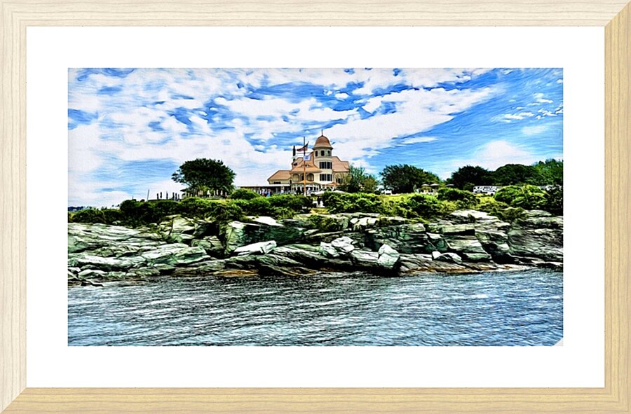 Castle Hill Picture Frame print