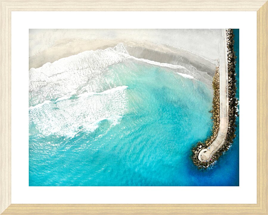 Jupiter Inlet Jetty Picture Frame print