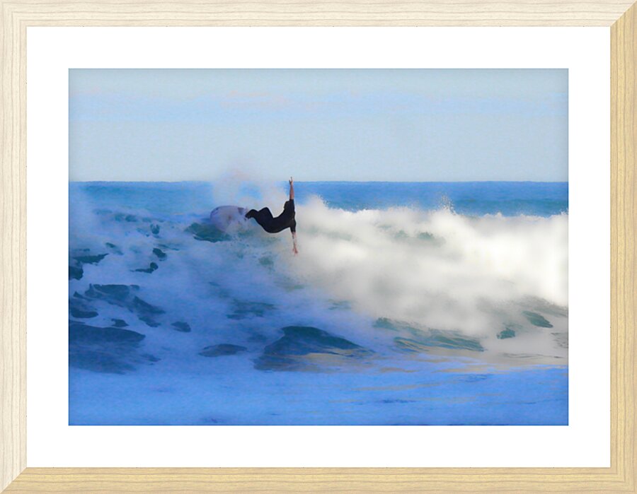 Surfer Picture Frame print