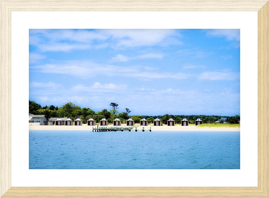 Chappy Point Beach Picture Frame print