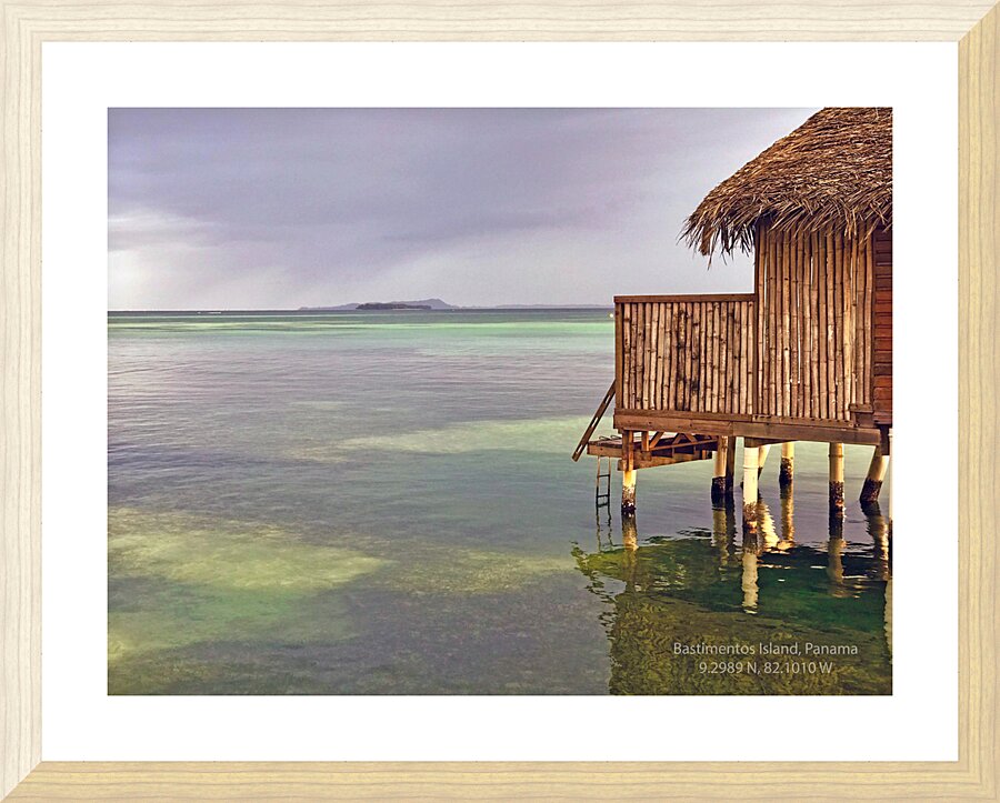 Bungalow Picture Frame print