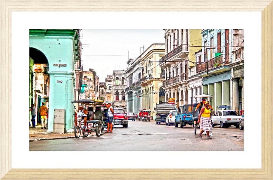 Cuba Picture Frame print
