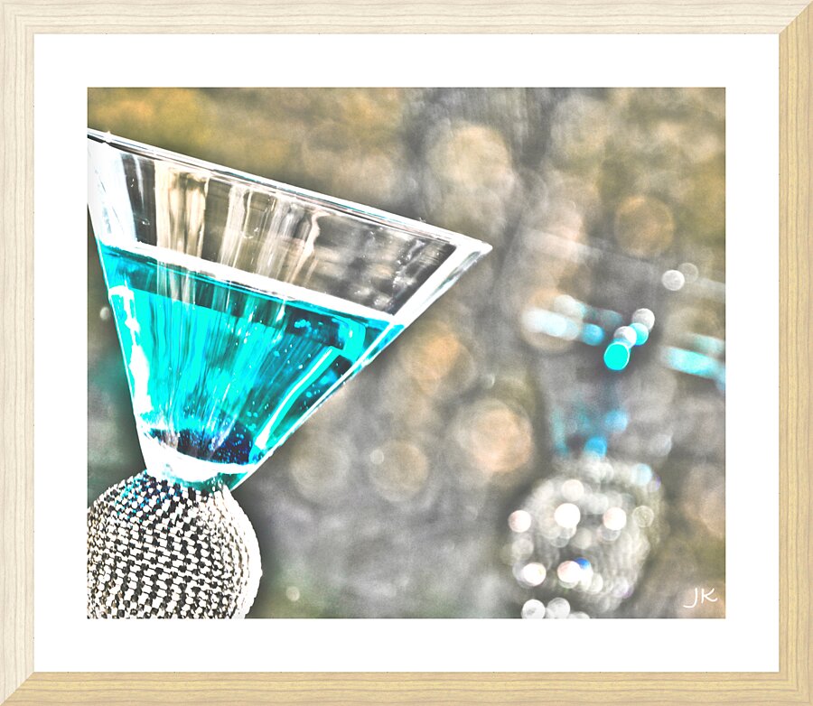 Blue Martini.Jpg Picture Frame print